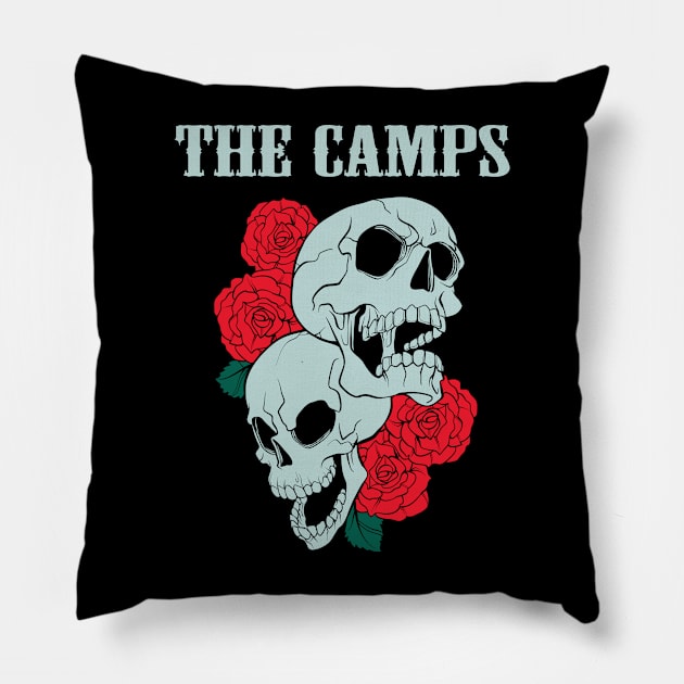 THE CAMPS BAND Pillow by dannyook