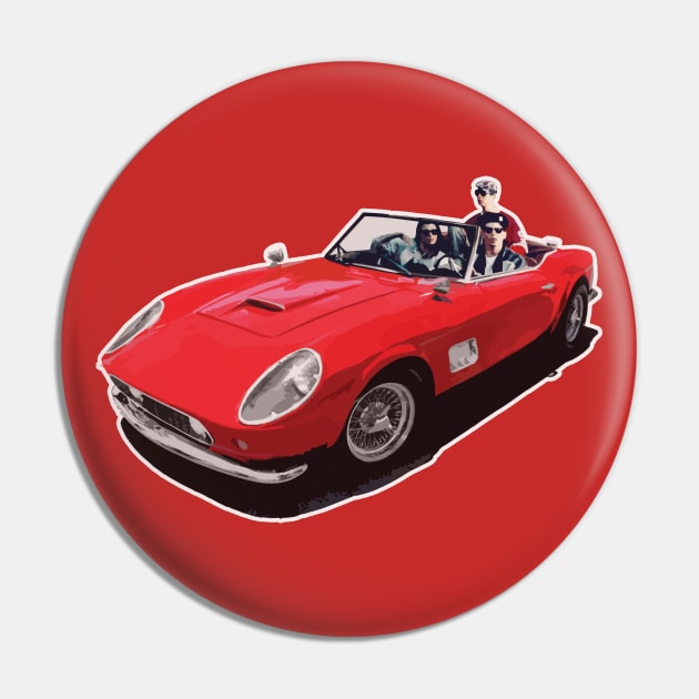 Ferris Bueller's Ferrari. So Choice (for Darks) Pin by NeuLivery