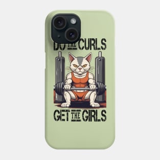 Do the Curls, Get the Girls Phone Case