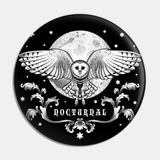 Night Owl Pin