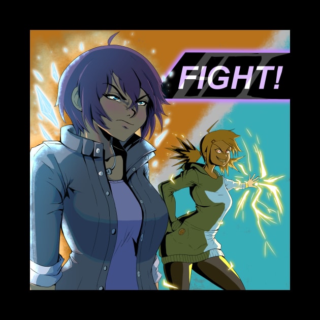 Anime fight by Optaku Designs