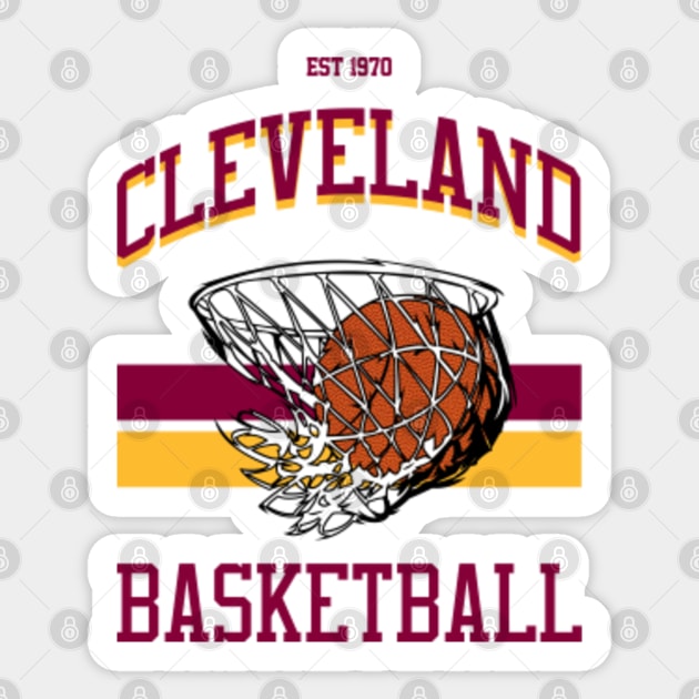 Basketball Art Basketball Cleveland Cavaliers Tank Top