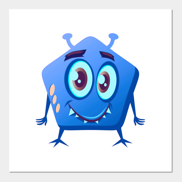 Cartoon Alien - Alien - Posters and Art Prints | TeePublic Cartoon Alien - Alien - Posters and Art Prints | TeePublic