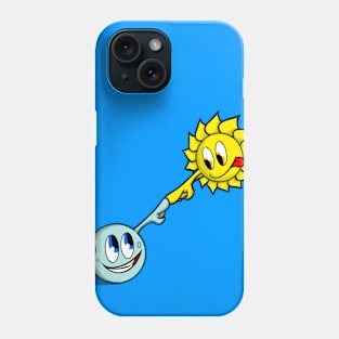 I Saw The Solar Eclipse Phone Case