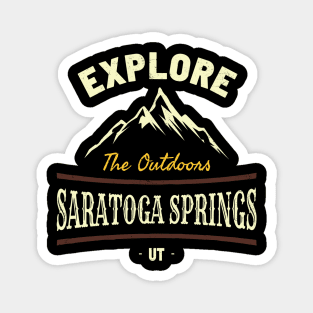 explore saratoga springs Magnet