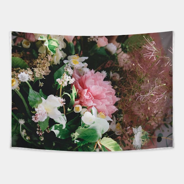 flowers to my lovely mom Tapestry by Billionairestore