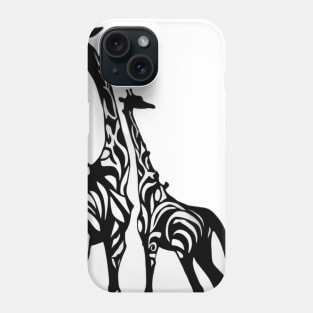 Girrafe Shadow Silhouette Anime Style Collection No. 157 Phone Case