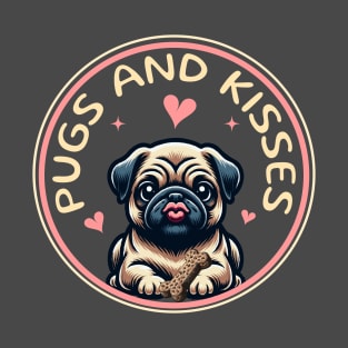 Pugs and Kisses T-Shirt