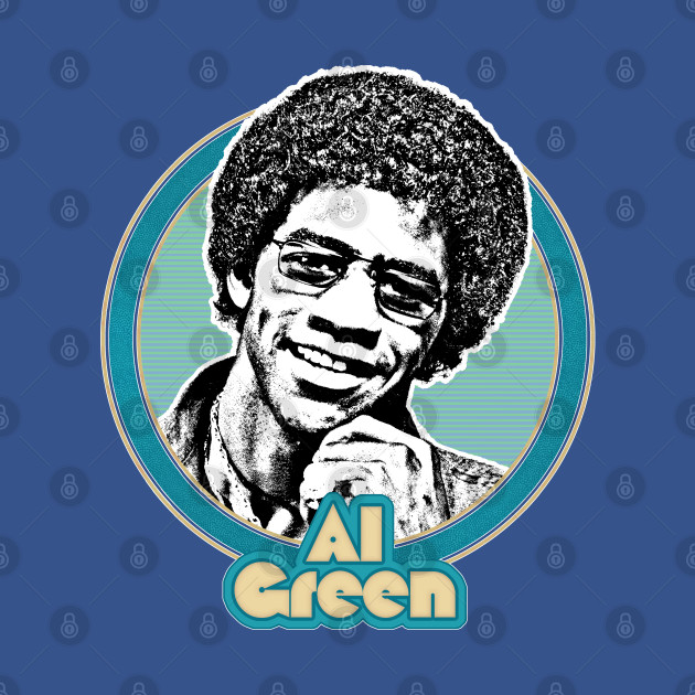 Discover Al Green / Retro Aesthetic 70s Style Fan Design - Al Green - T-Shirt