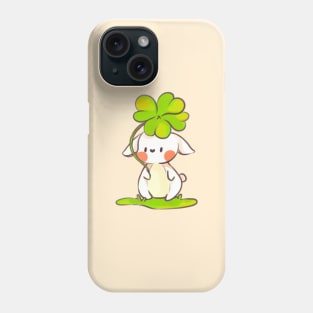 Bunny With Clover Phone Case