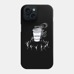 Halloween Coffee Worship Phone Case