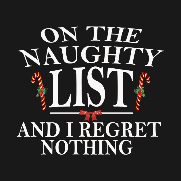 On The Naughty List And I Regret Nothing by MichelAdam