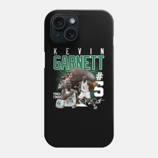 Kevin Garnett The Big Ticket Basketball Signature Vintage Retro 80s 90s Bootleg Rap Style Phone Case