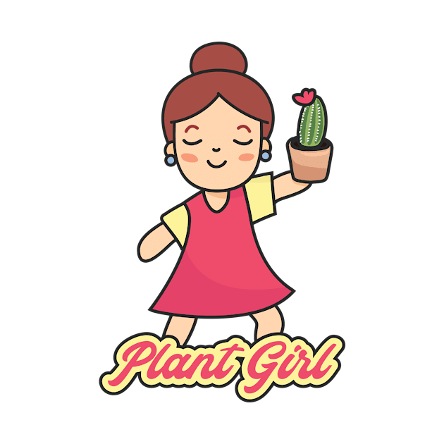 Plant Girl by Craftee Designs