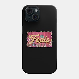 Classic Foals Personalized Flowers Proud Name Phone Case