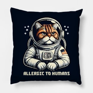 Allergic to Humans Pillow