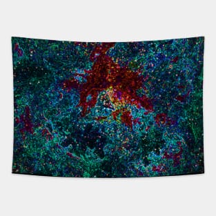 Black Panther Art - Glowing Edges 124 Tapestry