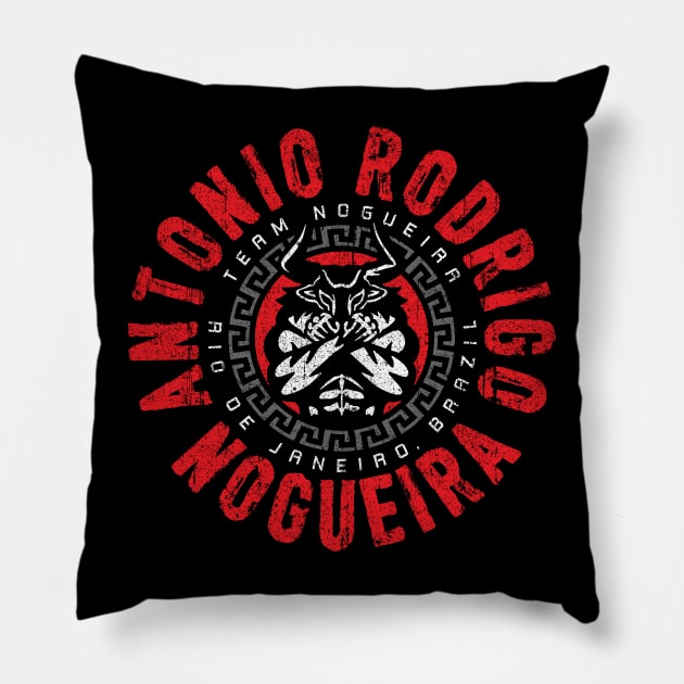 Antonio Rodrigo Nogueira Pillow by huckblade