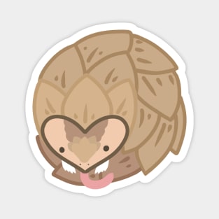 Pangolin Pride Magnet