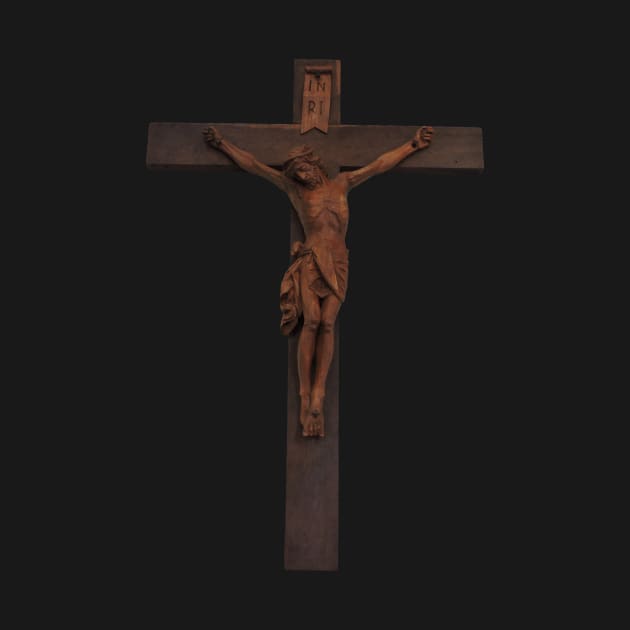 Jesus Christ crucified by alinerope