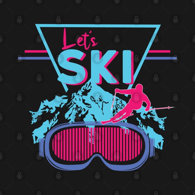 Retro Ski Area by CrissWild