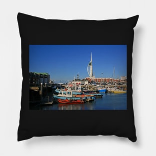 Old Portsmouth Harbour Pillow