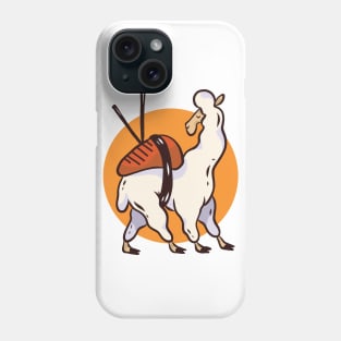 Cute Sushi Llama Phone Case