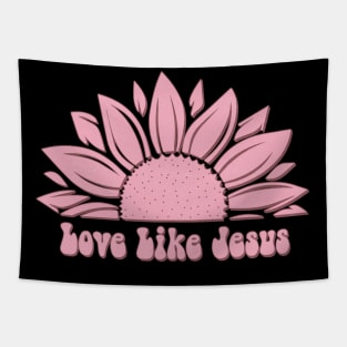 love like Jesus t-shirt Tapestry