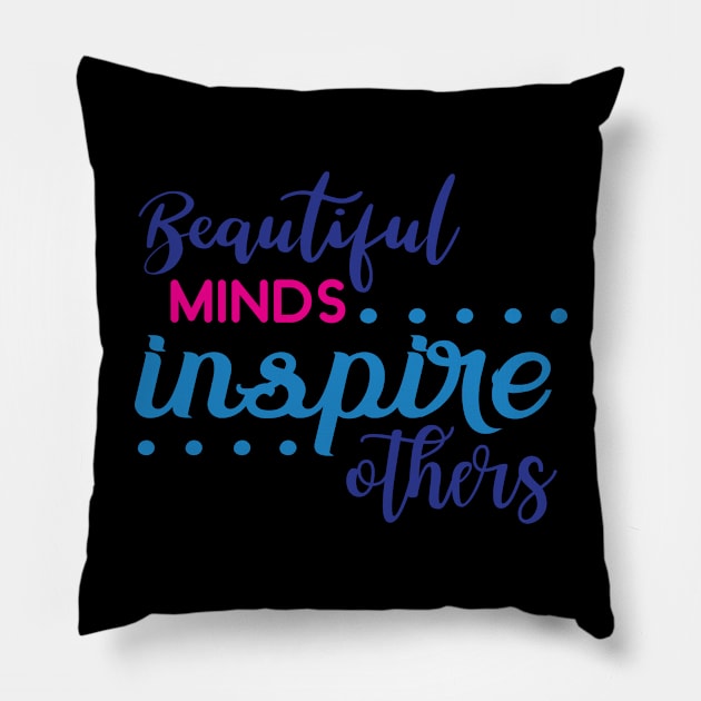 Beautiful Quotes Pillow by Creative Has