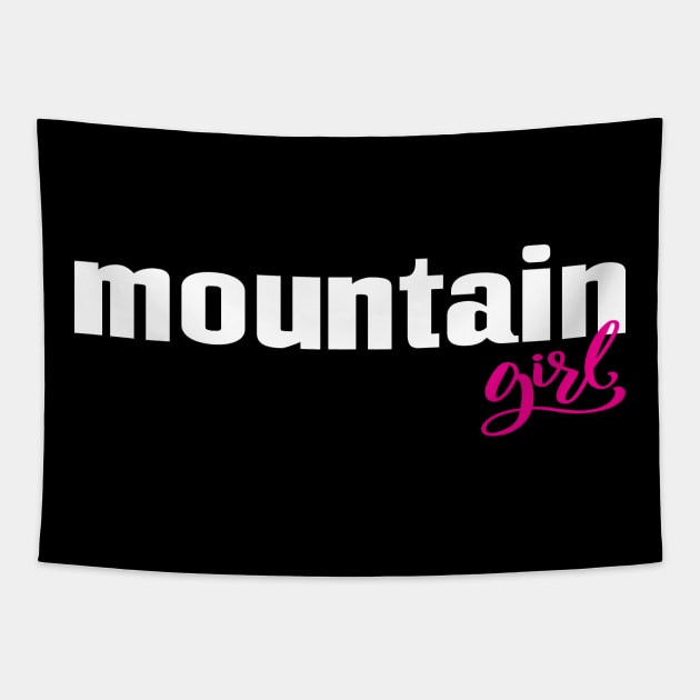 Mountain Girl Tapestry by ProjectX23Red