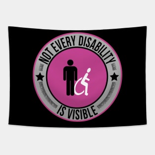 Not Every Disability is Visible Awareness Illness Tapestry