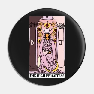 The High Priestess Tarot Card Pin