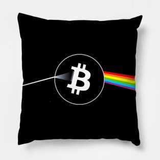 Bitcoin Prism Pillow