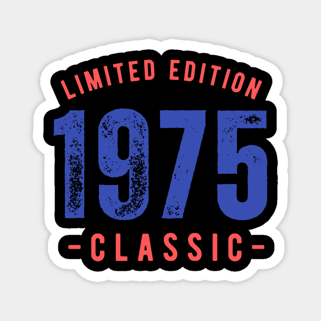 1975 Limited Edition Magnet by The Open Wave