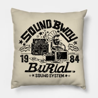 Sound Bwoy 1984 Distressed Style Pillow