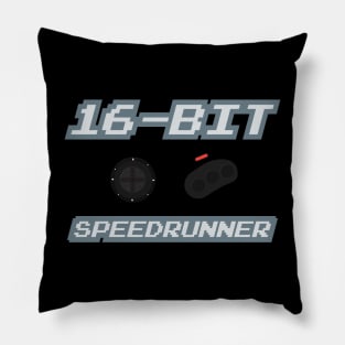 16-Bit Speedrunner Pillow