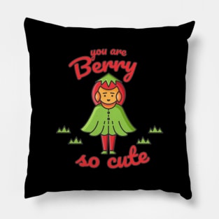 you are berry so cute Pillow