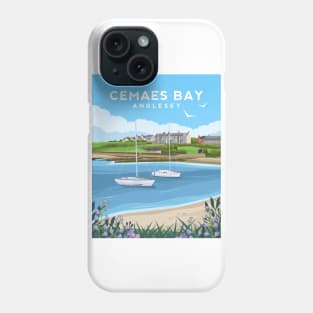 Cemaes Bay Beach, Anglesey North Wales Phone Case