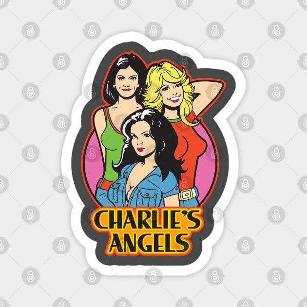 Charlie's Angels Magnet by Chewbaccadoll