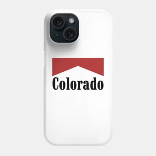 Funny Retro Colorado Logo Parody Phone Case