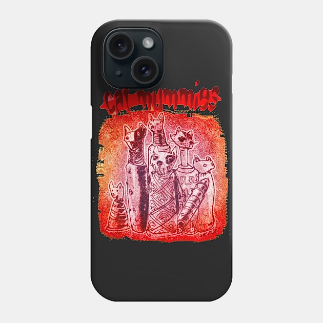 cat mummies Phone Case by anticute