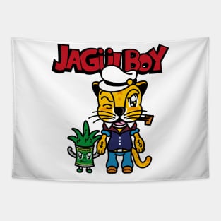 Jagui Boy | Jaguar Popeye Tapestry