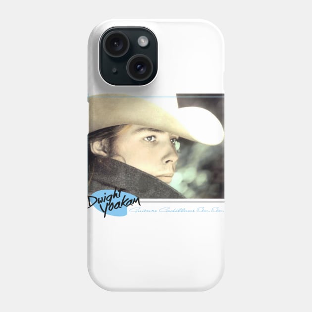 Dwight Yoakam // Guitars Cadillacs Etc Phone Case by Cave Clan