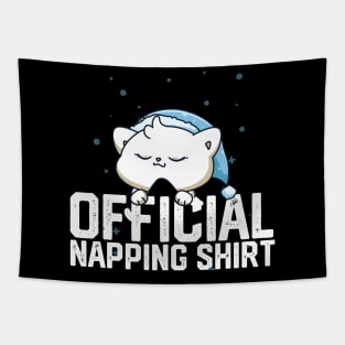 officiall napping shirt Tapestry