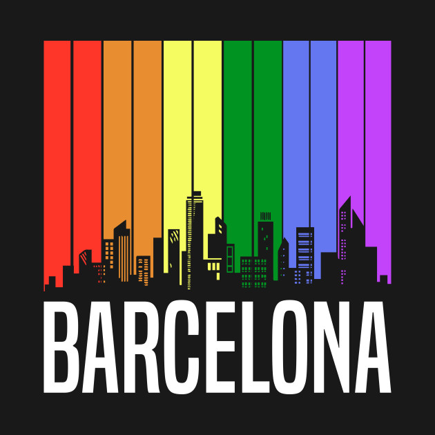 Discover The Love For My City Barcelona Great Gift For Everyone Who Likes This Place. - Barcelona - T-Shirt