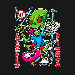 Interstellar Pizza T-Shirt