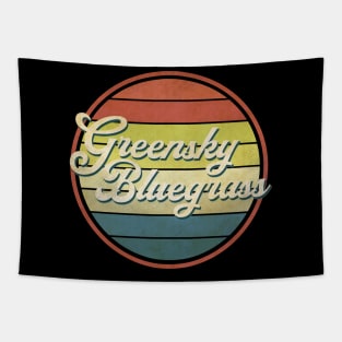 vintage vibes greensky bluegrass Tapestry