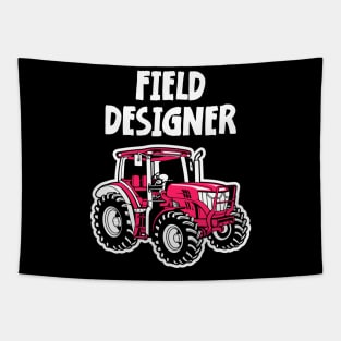 tractor boys kids cool dudes driving tractor Tapestry