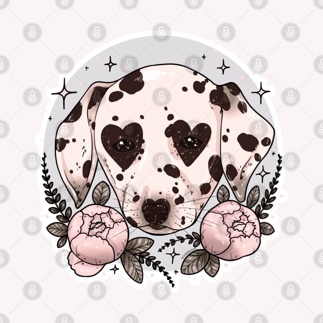 dalmatian dog by chiaraLBart