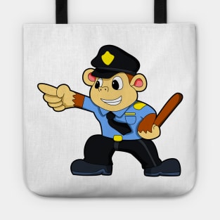 Monkey as Police officer - Police Tote